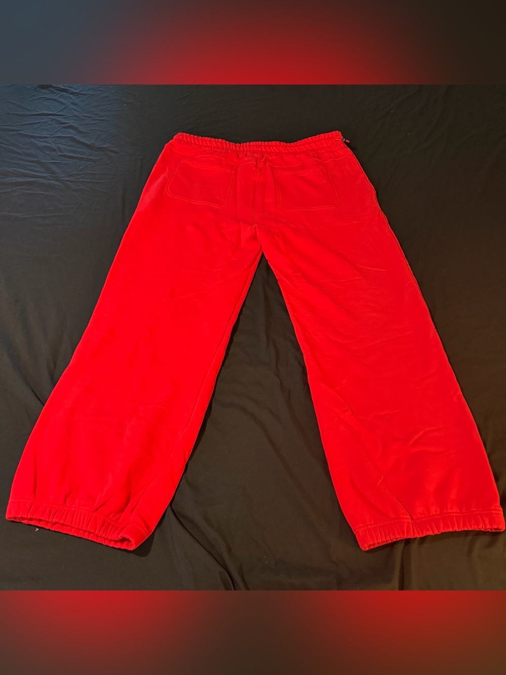 RTA Red Sweatpants - Picture 2 of 5